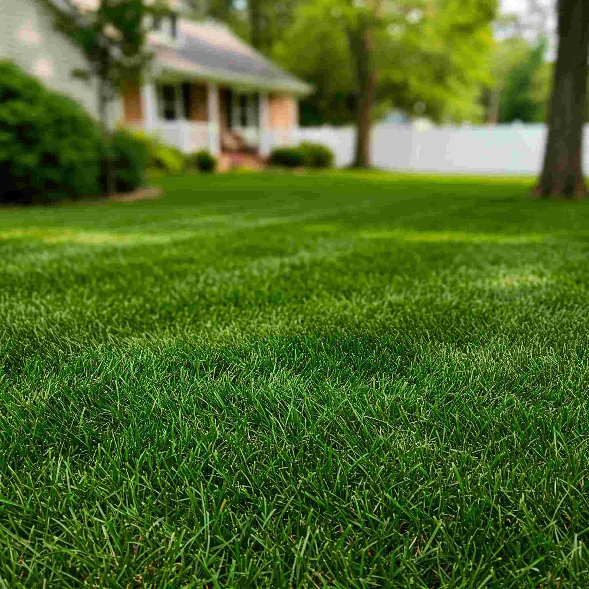 Perfect lawn in Michigan.